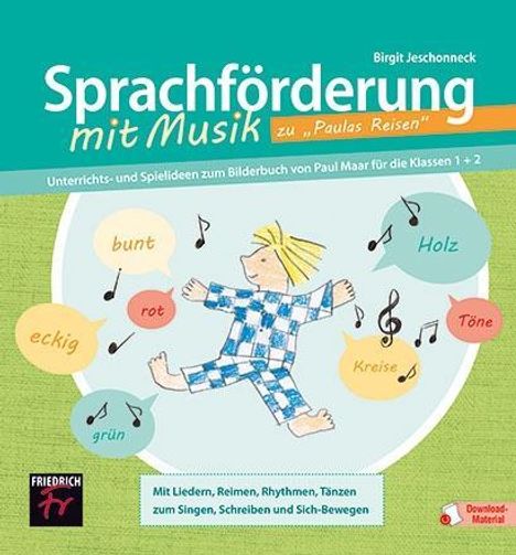 Birgit Jeschonneck: Jeschonneck, B: Paulas Welt: Sprachför. mit Musik, Buch