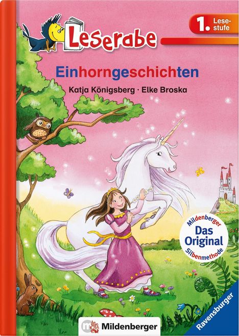 Katja Königsberg: Leserabe 34, Lesestufe 1 - Einhorngeschichten, Buch