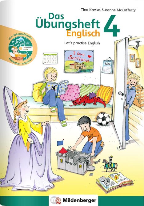 Tina Kresse: Das Übungsheft Englisch 4, Buch