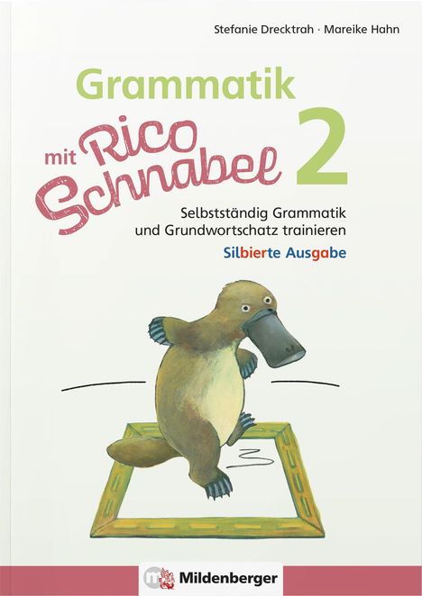 Stefanie Drecktrah: Grammatik mit Rico Schnabel, Klasse 2 - silbierte Ausgabe, Buch