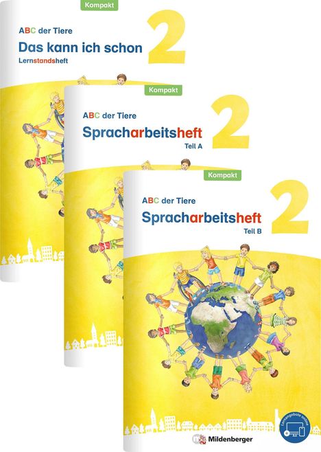 Mareike Hahn: ABC der Tiere 2 Neubearbeitung - Spracharbeitsheft Kompakt, Buch