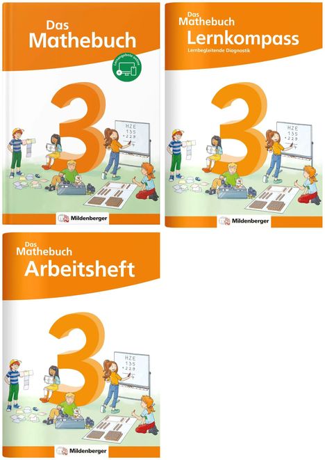 Anja Finke: Paket - Das Mathebuch 3 Neubearbeitung, 3 Bücher