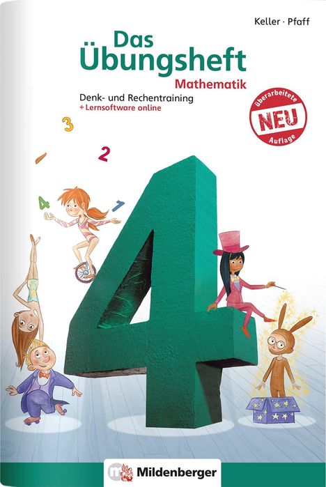 Das Übungsheft 4. Mathe. Neubearbeitung, Buch