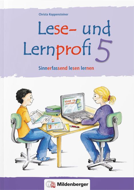 Christa Koppensteiner: Lese- und Lernprofi 5 - Schülerarbeitsheft - silbierte Ausgabe, Buch
