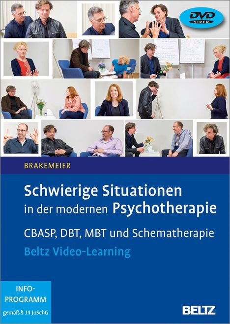 Eva-Lotta Brakemeier: Schwierige Situationen in der modernen Psychotherapie, DVD-ROM