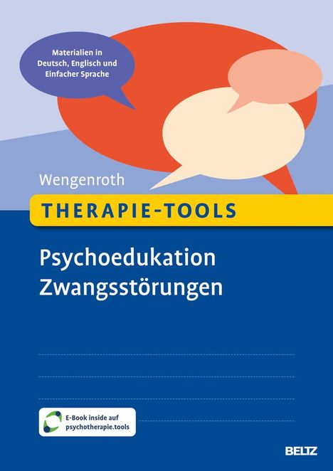 "Materialien in Deutsch, Englisch und Einfacher Sprache. THERAPIE-TOOLS. Psychoedukation Zwangsstörungen."
