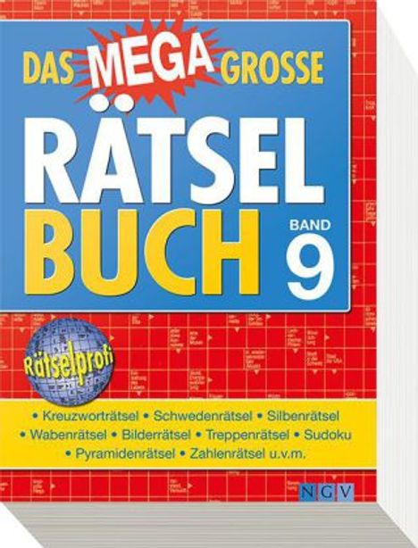 Das megagroße Rätselbuch Band 9, Buch