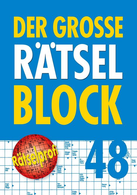 Der große Rätselblock 48, Buch