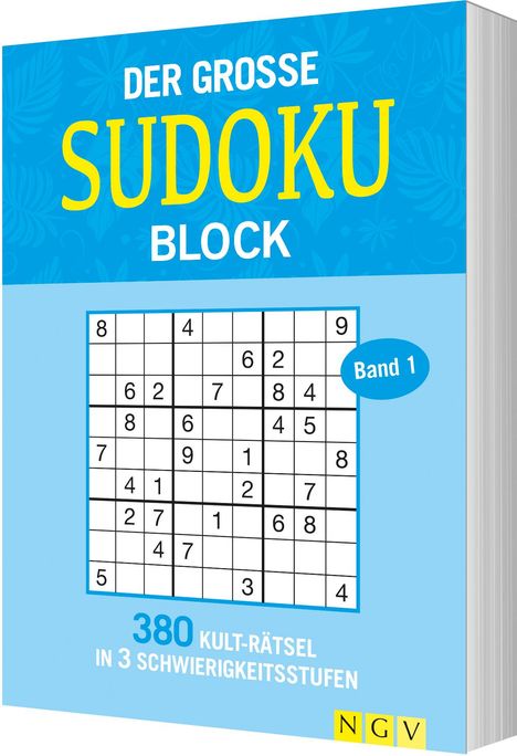 Der große Sudokublock Band 1, Buch