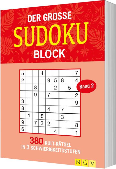 Der große Sudokublock Band 2, Buch