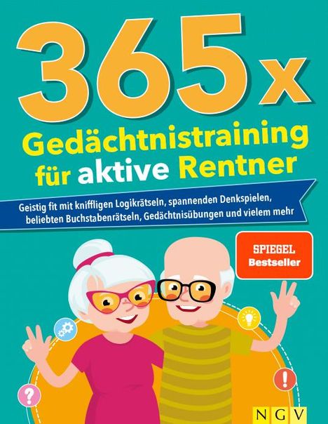 365 x Gedächtnistraining für aktive Rentner, Buch