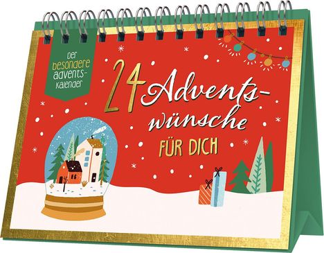 24 Adventswünsche für dich, Buch