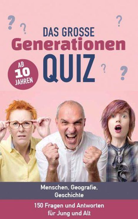 Das große Generationen-Quiz I ab 10 Jahren, Buch