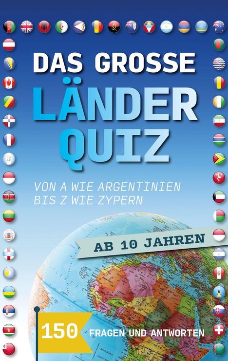 Das große Länder-Quiz I ab 10 Jahren, Buch