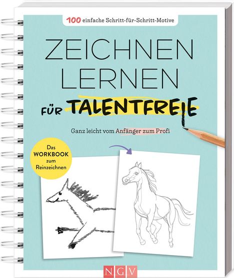 Zeichnen lernen für Talentfreie, Buch