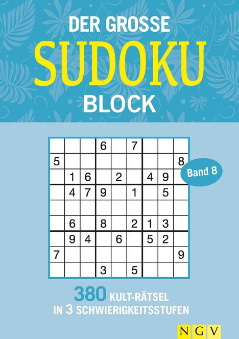 Der große Sudoku-Block Band 8, Buch
