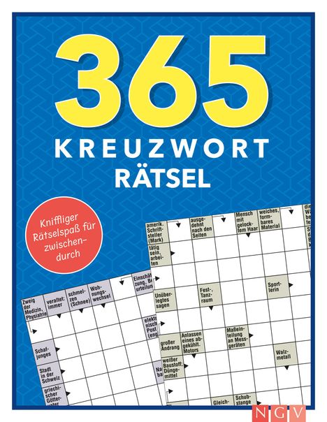 365 Kreuzworträtsel, Buch