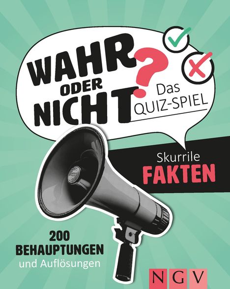 Wahr oder nicht? Skurrile Fakten I Das Quizspiel, Buch