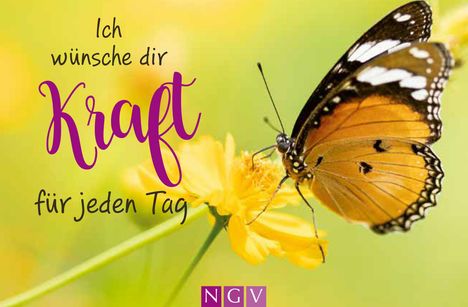 Ich wünsche dir Kraft für jeden Tag, Buch