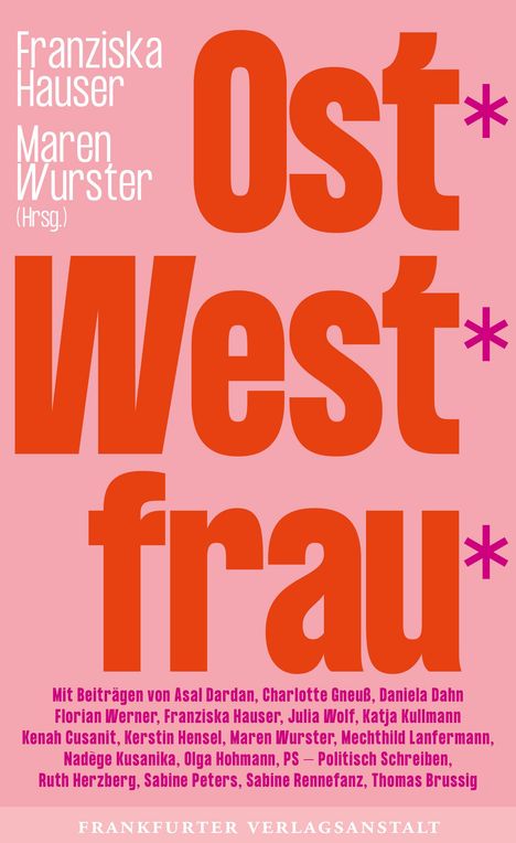 Ost*West*frau*, Buch