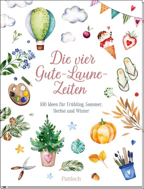 Die vier Gute-Laune-Zeiten, Buch