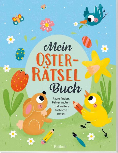 Mein Oster-Rätselbuch, Buch