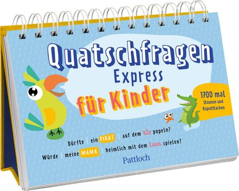 Quatschfragen-Express für Kinder, Buch