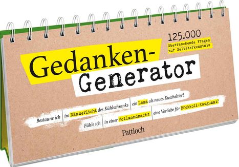 Gedanken-Generator, Buch