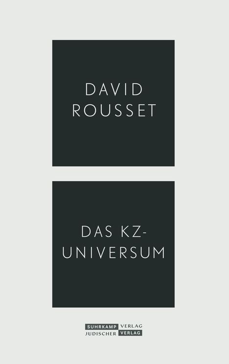 David Rousset: Das KZ-Universum, Buch