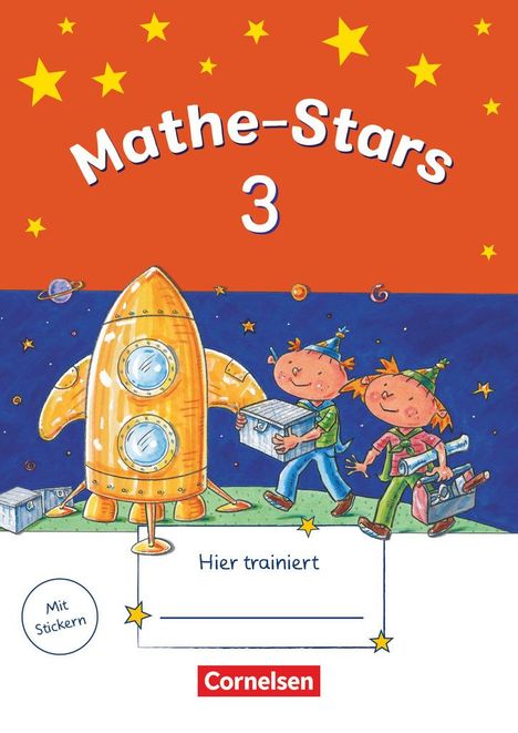 Werner Hatt: Mathe-Stars 3. Schuljahr. Übungsheft mit Lösungsheft, Buch
