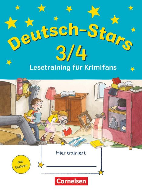 Ursula von Kuester: Deutsch-Stars 3/4. Lesetraining für Krimifans, Buch