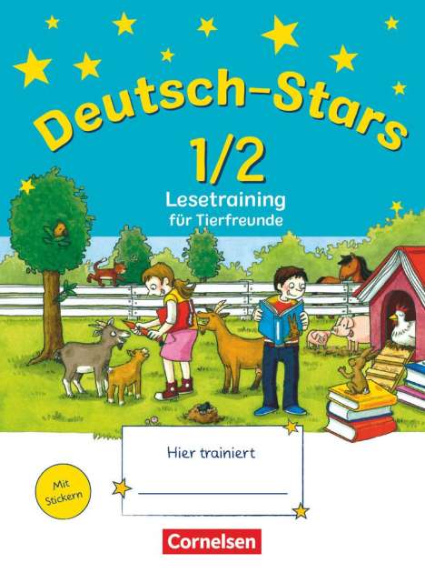 Ursula von Kuester: Deutsch-Stars 1./2. Schuljahr. Lesetraining für Tierfreunde, Buch