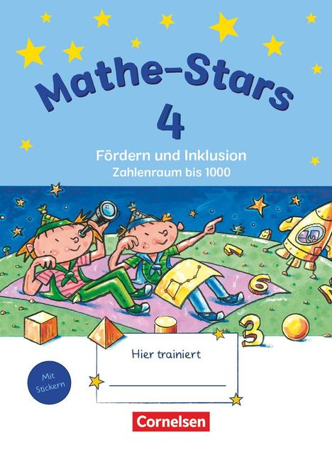 Birgit Schlabitz: Mathe-Stars - Fördern und Inklusion 4. Schuljahr - Übungsheft, Buch