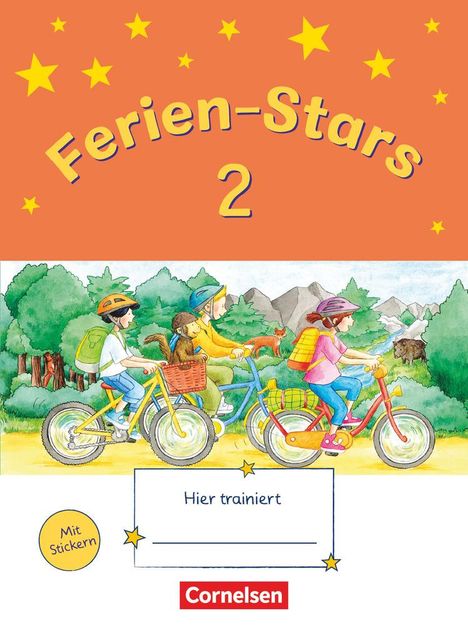 Jasmin Brune: Ferien-Stars 2. Schuljahr - Übungsheft, Buch