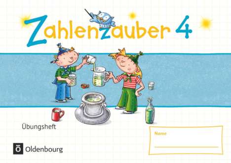 Juliane Rusch: Zahlenzauber - Mathematik für Grundschulen - Materialien zu den Ausgaben 2016 und Bayern 2014 - 4. Schuljahr, Buch