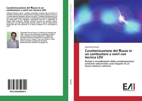 Gianmaria Pozzoli: Caratterizzazione del ¿usso in un combustore a swirl con tecnica LDV, Buch