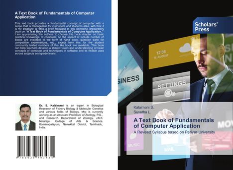 Kalaimani S.: A Text Book of Fundamentals of Computer Application, Buch