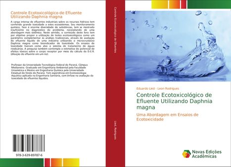 Eduardo Lied: Controle Ecotoxicológico de Efluente Utilizando Daphnia magna, Buch