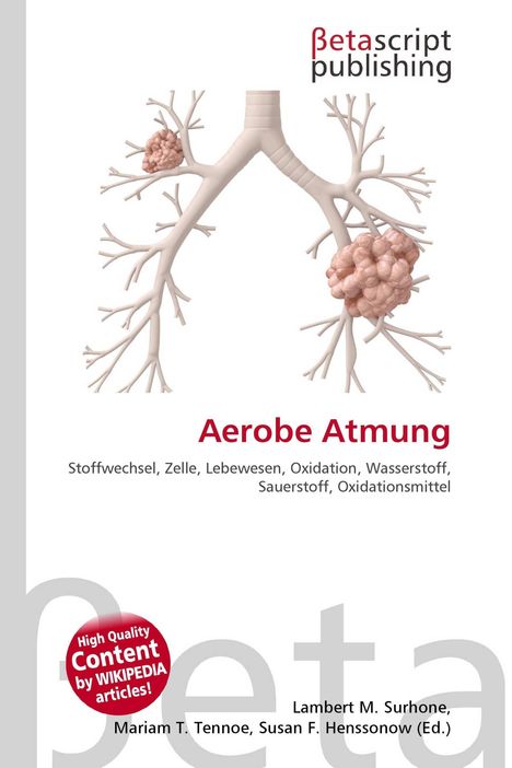 "Aerobe Atmung. Stoffwechsel, Zelle, Lebewesen, Oxidation, Wasserstoff, Sauerstoff, Oxidationsmittel." Logo oben links.