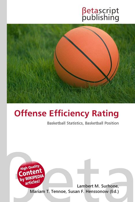 Offense Efficiency Rating: Basketball-Statistiken und -Positionen. Oben ein Basketball auf grünem Gras.