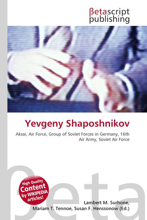 Beta script publishing, Yevgeny Shaposhnikov, Aksai, Air Force, Soviet Air Force. Verschwommene Hände in Bewegung.