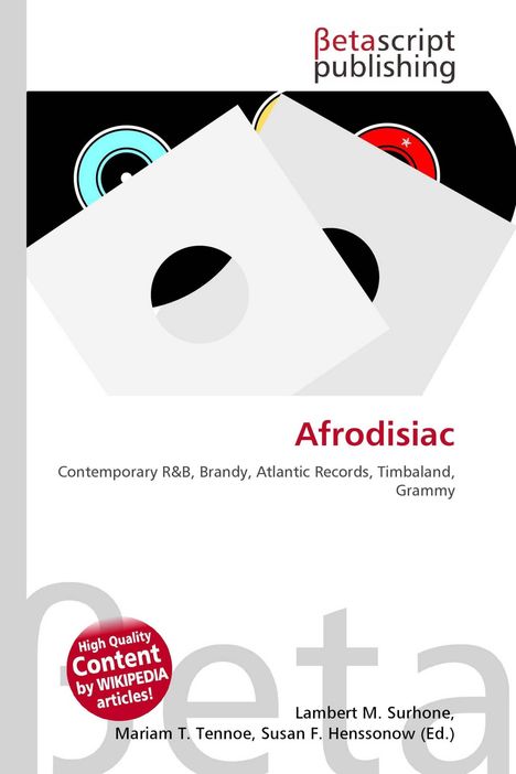 Betascript Publishing, Afrodiasiac, Contemporary R&B, Brandy, Atlantic Records, Timbaland, Grammy. Farbige Vinyl-Schallplatten.