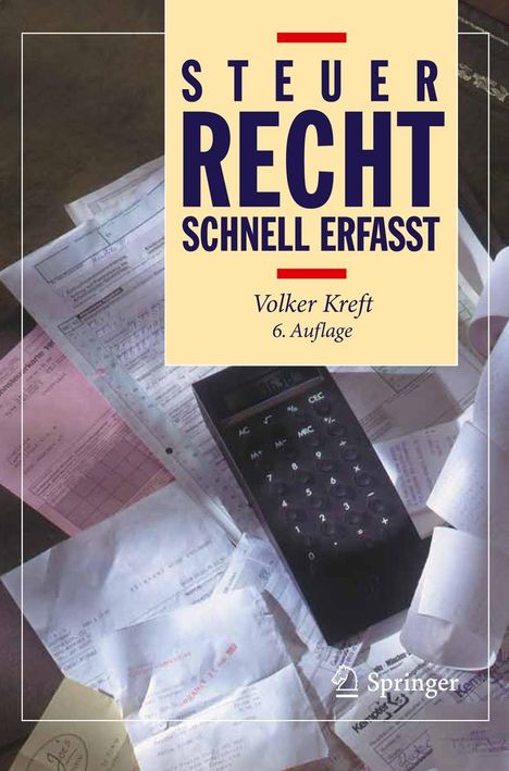 Volker Kreft: Steuerrecht - Schnell erfasst, Buch