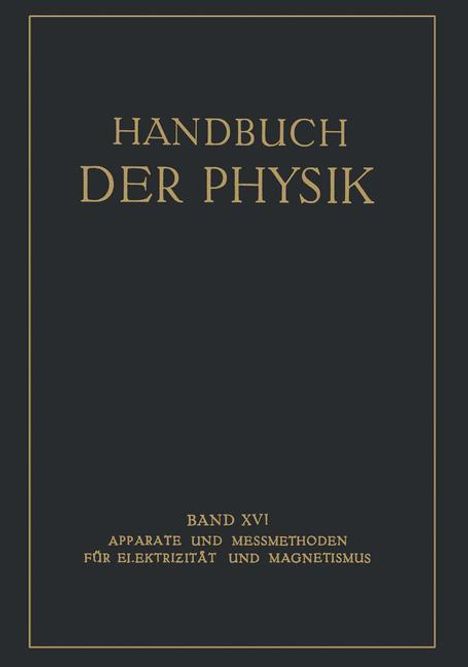 E. Alberti: Apparate und Messmethoden für Elektrizität und Magnetismus, Buch