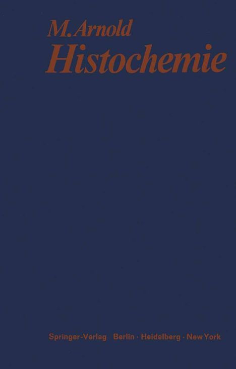M. Arnold: Histochemie, Buch