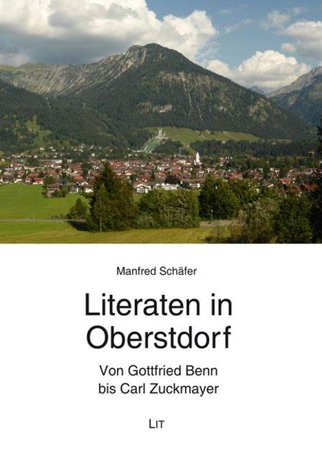 Manfred Schäfer: Literaten in Oberstdorf, Buch