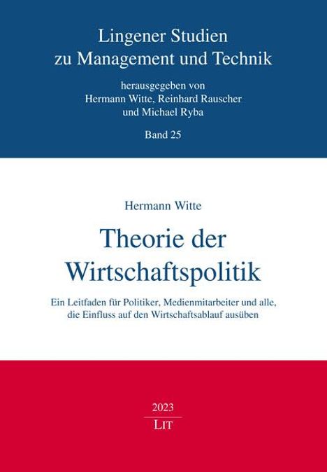 Hermann Witte: Theorie der Wirtschaftspolitik, Buch