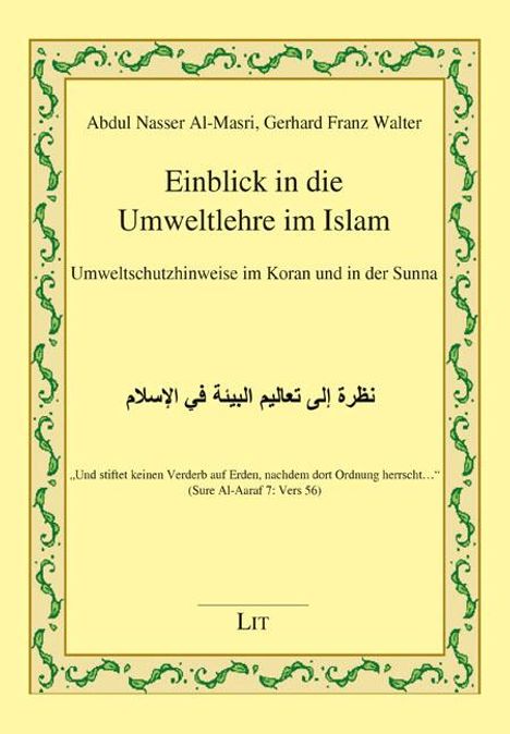 Einblick in die Umweltlehre im Islam, Buch