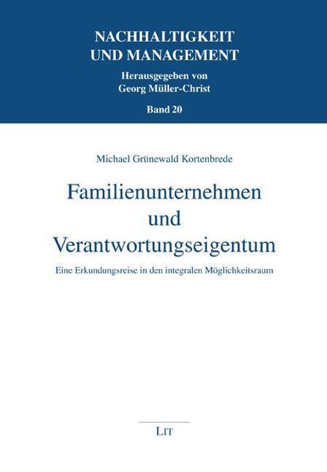 Titel: Familienunternehmen und Verantwortungseigentum. Beschreibung: Weißer Hintergrund, blauer Text.
