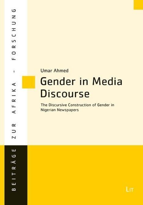 Umar Ahmed: Ahmed, U: Gender in Media Discourse, Buch